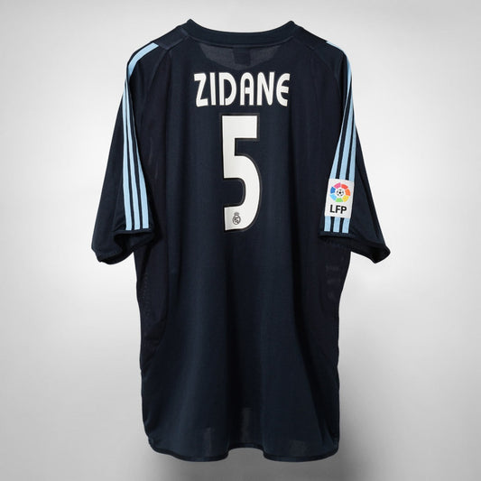 Real Madrid 2002-2003 Away Football Jersey, Zidane Jersey, Real Madrid Retro Jersey, Zidane #5 Jersey, Gift For Fan, AXRRM06